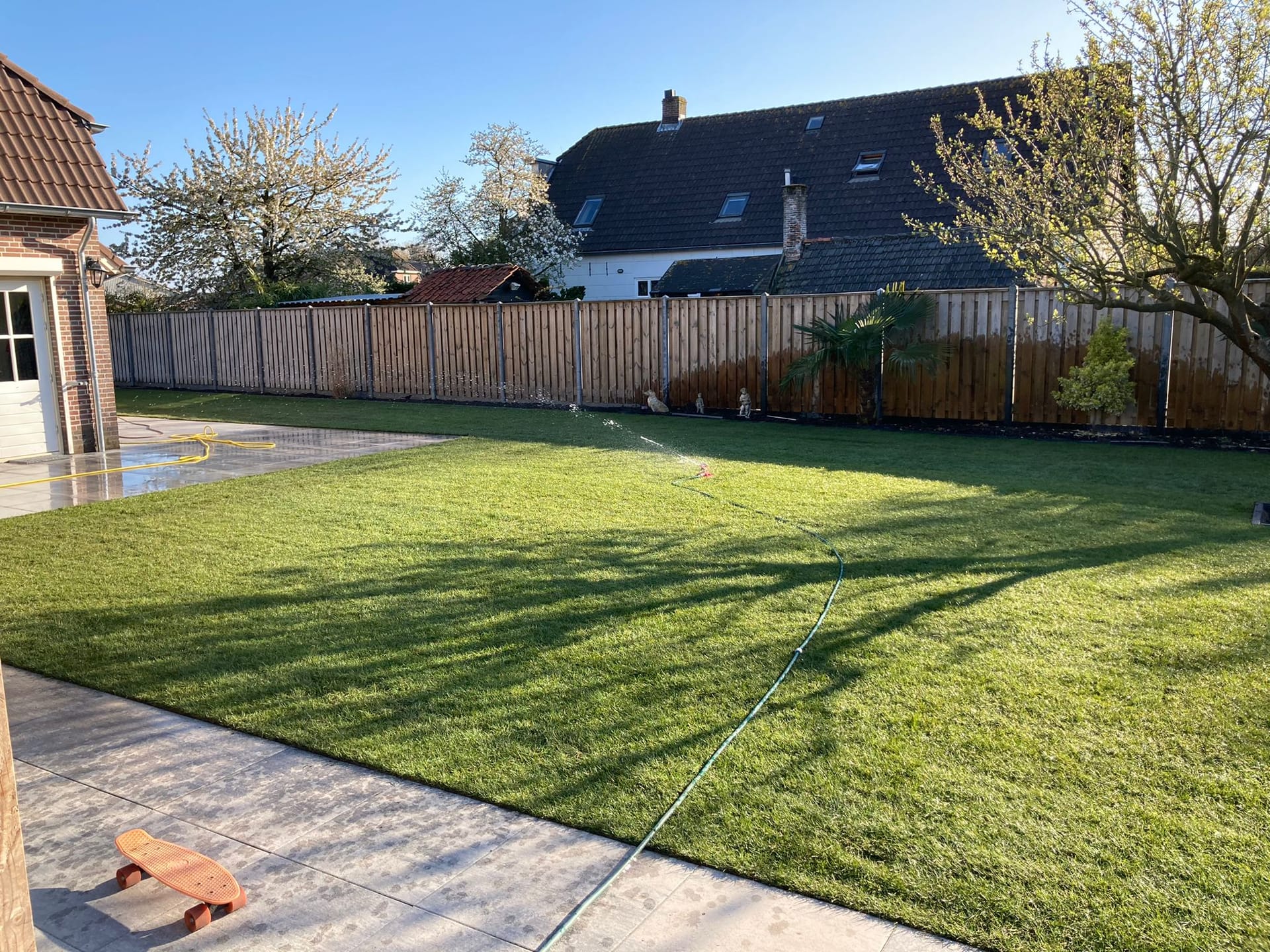 Timothy van Pelt en team aan het werk