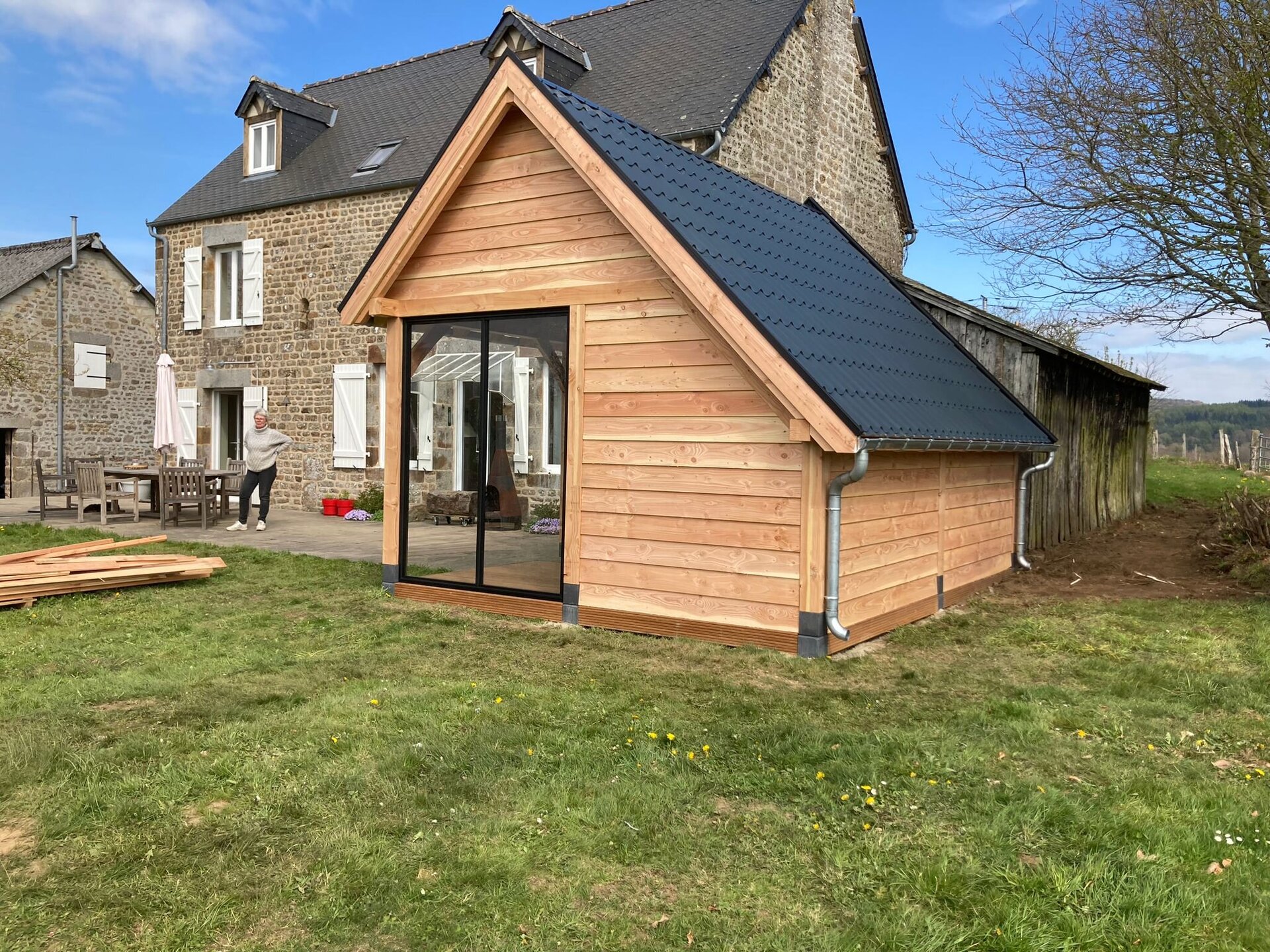 Overkapping aan huis